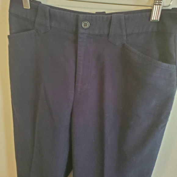 NWT Lauren Ralph Lauren trousers dark blue soft size 8 business casual - Picture 3 of 10